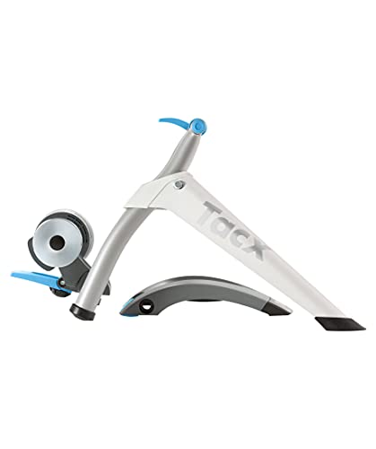 Tacx Flow Smart, Rodillo de Entrenamiento Inteligente e Interactivo con Ant+ y Bluetooth, con Datos de Velocidad, Potencia y cadencia