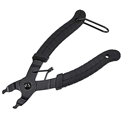 TAGVO Alicate de Cadena, Bike Chain Tool Cadena de Bicicleta Quick Link Open Close Tool 2 en 1 Alicates Abiertos y Cerrados, fácil de Usar Chain Remover Plier Portable para Road Mountain Bike