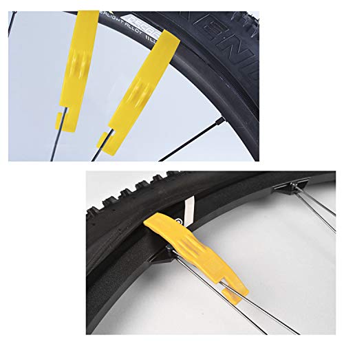 TAGVO Palanca para neumático de Bicicleta, Herramientas de reparación de neumático para Bicicletas Herramienta de reparación de Bicicletas Bicicletas de Carretera Bicicleta de montaña