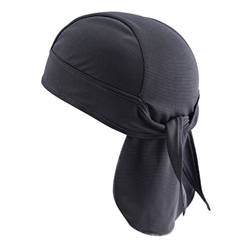 TAGVO Sports Headwear Bandana, Unisex de Secado rápido Absorbente de Humedad Bandana Headwear Ajustable Respirable Envoltura de la Cabeza Bufanda de Ciclo Skull Cap Motorcycle Helmet Liner