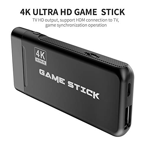 taianle Consola de Juegos Retro USB Consola inalámbrica Game Stick Consola de Videojuegos HD Salida de TV HDMI 4K Regalo de Doble Jugador para Adultos y niños (Controlador y Game Stick)