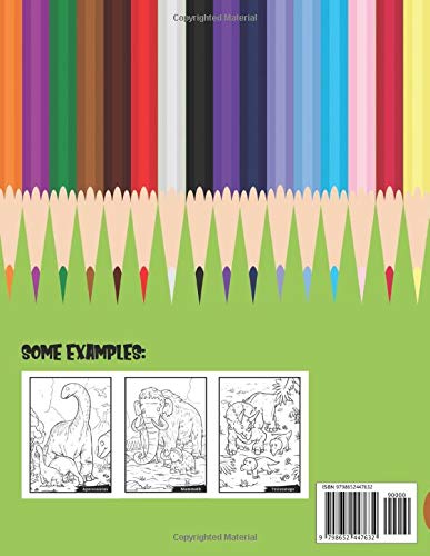 Talon Dinosaur Coloring Book for Kids Ages 3-6: Personalized Name - Children Coloring Activity Pages (Fun Dino Colors)