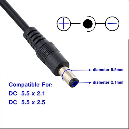 TangsFire 48V Cargador de batería de Salida 54,6V 1,5A para Ebike Electric Scooter Baterías de Litio Pack 46,8v DC Plug