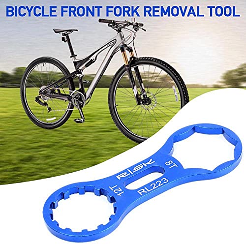 TAOYUN Bicicleta Horquilla Delantera de Bicicleta Herramientas de reparación de Bicicletas de montaña Llave de extracción Piezas de Bicicleta para SR Suntour 700C XCT/XCM/XCR