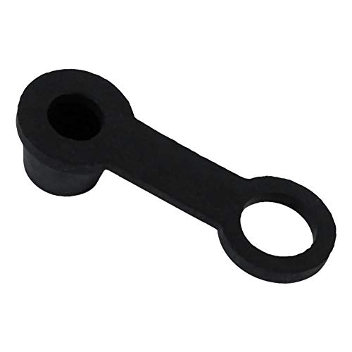 Tapa de pezón de purga de frenos, 4x Goma negra Pezón de purga de frenos Tapa de grasa Pinza de freno Purgador Tapones de rosca Cubierta antipolvo Moto de motocicleta de 8 mm