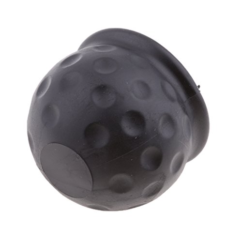 Tapa de Protector para Adaptarse Bola de Remolque para Automoviles, Negro 50mm