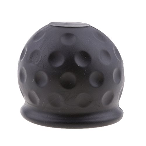 Tapa de Protector para Adaptarse Bola de Remolque para Automoviles, Negro 50mm