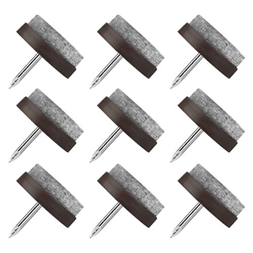 Tapetas Sillas, 80 Pcs Clavo de Almohadilla de Mueble, Tacos para Sillas 20mm, Fieltro Patas Sillas Protectores para Suelo Almohadillas para Muebles de Madera Patas de Silla