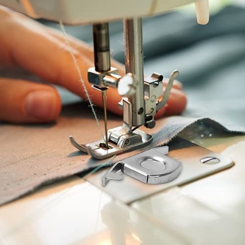 TAROME 4pcs guías de costura magnéticas guía de costura magnética prensatelas para máquinas de coser accesorios con guía prensatelas para máquinas de coser universales