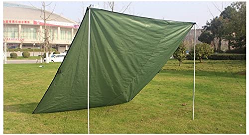 Tartas de tiendas Camping Shelter Paño de tierra Sombrilla de sombrilla con bolso Impermeable Oxford Tela Hamaca Lluvia Fly Tienda Tarpa para al aire libre Senderismo Picnic Impermeable multifuncional