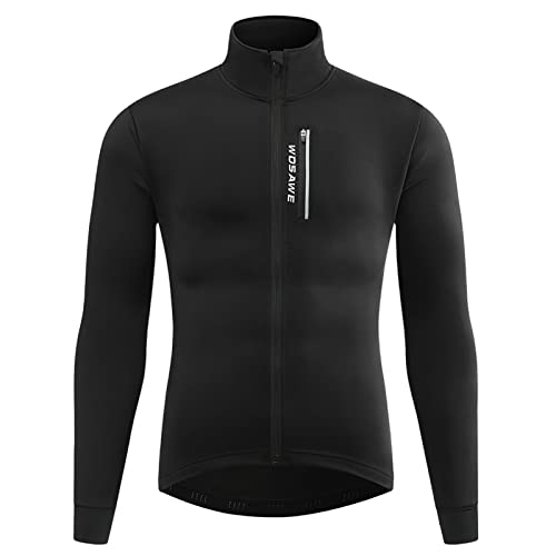 Taruor Chaqueta de Ciclismo Invierno, Paravientos para Hombre, Impermeable y Abrigo de Viento