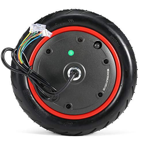 Taruor Scooter eléctrico del Motor, Rueda de Motor, Motor de Scooter de 350W Compatible con Xiaomi M365 Pro Scooter eléctrico