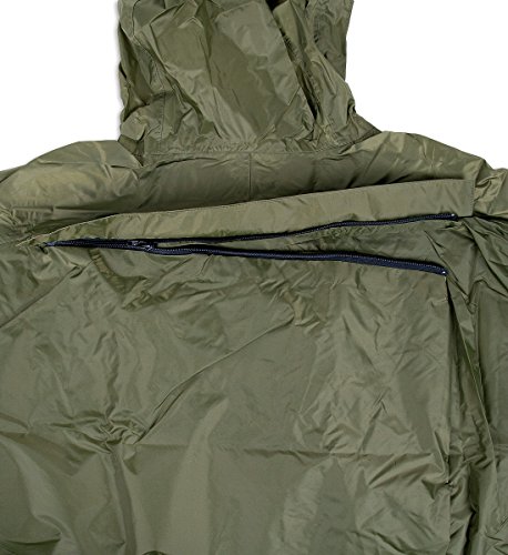 Tatonka Regenschutz Cape Men - Prenda para Hombre, Color Verde, Talla S