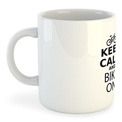 Taza Ciclismo Keep Calm and Bike On