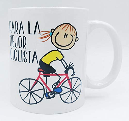 Taza ''Para la mejor ciclista"