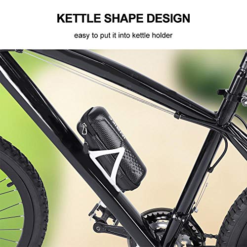 Tbest Bolsa Botella de Bicicleta de Caja portátil,Bolso de Almacenamiento Impermeable de la Herramienta del Kit de reparación de la Bici de montaña para la Caja del Paquete de Mantenimiento de Ciclo