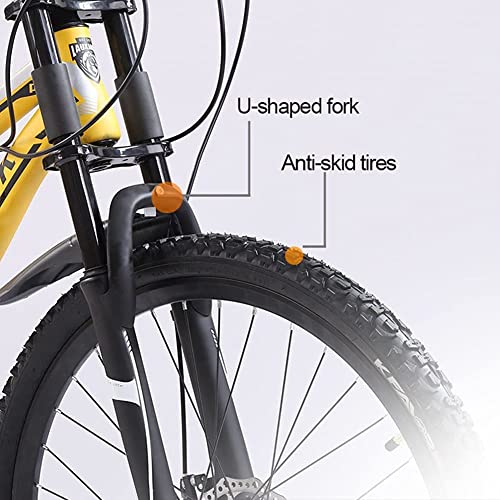 TBNB Bicicleta de montaña con suspensión Completa de 26 Pulgadas, Bicicletas de Carretera Todo Terreno para Adultos para Mujeres/Hombres, Horquilla de suspensión, Freno de Disco, 27-33 Opcional