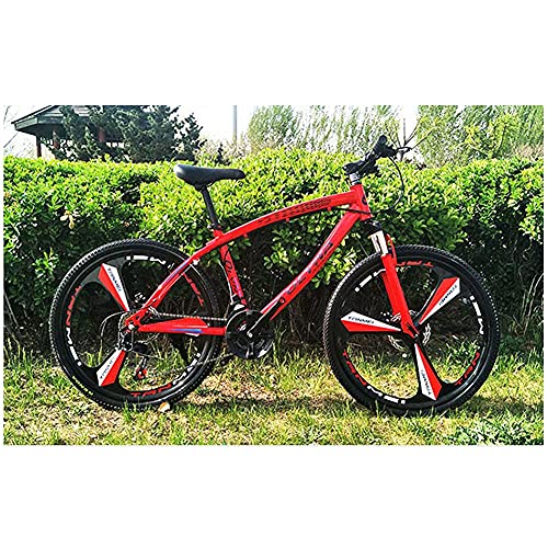 TBNB Bicicleta de montaña para Adultos de 26 Pulgadas, 21-30 velocidades, Bicicletas Todo Terreno para Hombres y Mujeres, Bicicletas de Carretera para Exteriores, Frenos de Disco, Horquillas de s