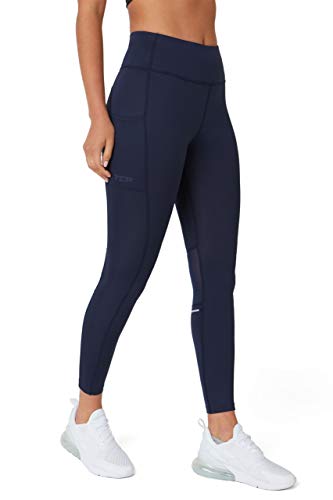 TCA Mujer SuperThermal Mallas Deporte Running - Supersoft Térmicos - Navy Eclipse (Azul), S