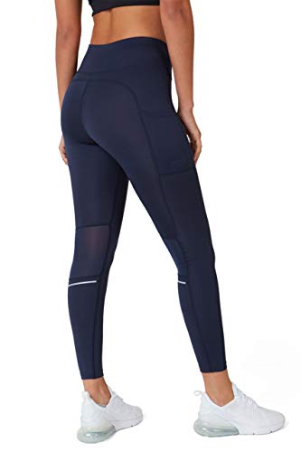 TCA Mujer SuperThermal Mallas Deporte Running - Supersoft Térmicos - Navy Eclipse (Azul), S