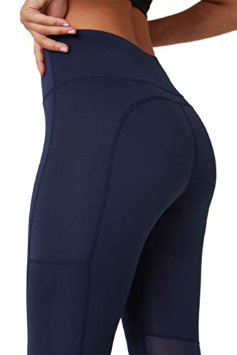 TCA Mujer SuperThermal Mallas Deporte Running - Supersoft Térmicos - Navy Eclipse (Azul), S