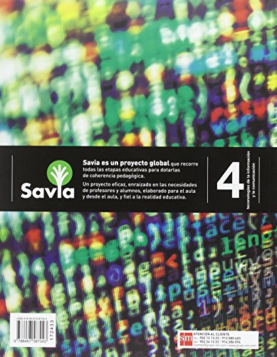 Tecnologías de la información y de la comunicación. 4 ESO. Savia - 9788467587043