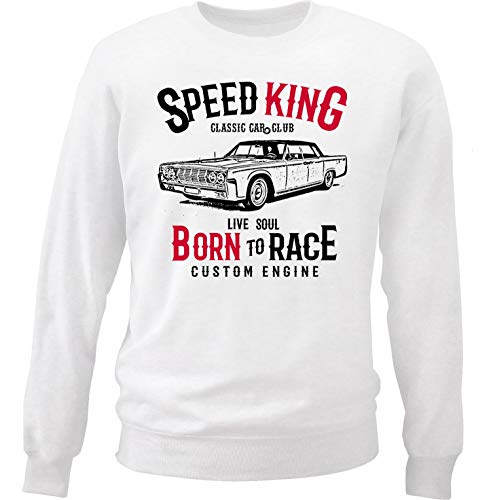 Teesandengines Lincoln Continental Convertible 1964 Speed King Sudadera Size Large