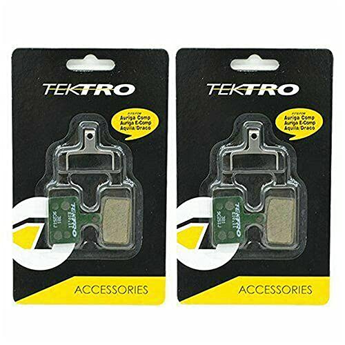 Tektro E10.11 Organic Compound Disc Brake Pads Auriga, Draco, Orion, 2 Pack, STB1788