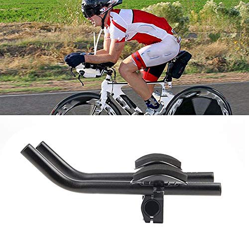 tellaLuna Manillar de bicicleta Aero Bars Rest TT para triatlón, triatlón, bicicleta de montaña, resto