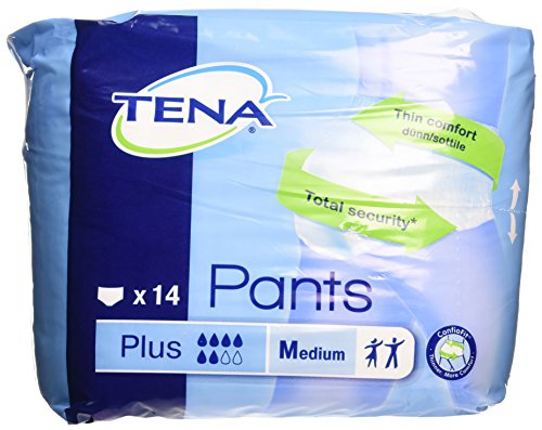Tena Pants Plus Classic - Mediano (80-110cm) Confezione da 14