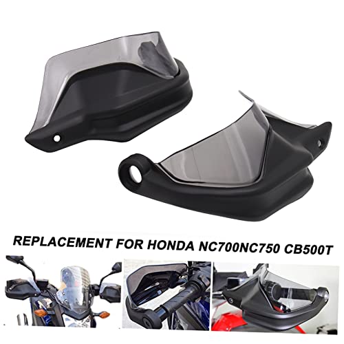 Tendia Protectores de mano para motocicleta, protector de protección para manos de bicicleta de tierra, protector de repuesto para Honda NC700 X CB650F CTX700 NC750X 2014-2018 Manoplas