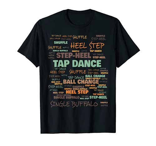Terminología Tap Dance Términos usados comúnmente Camiseta