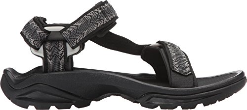 Teva Terra Fi 4 - Sandalias de Senderismo Hombre, Negro (Cross Terra Black- Ctbccross Terra Black- Ctbc), 45.5 EU