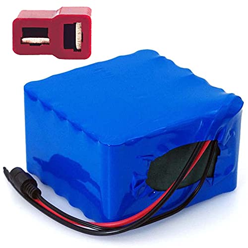 TGHY 12V 30Ah Batería de Litio Batería de Iones de Litio de 30000mAh para Bicicleta Eléctrica Niños Viajan en Automóvil Invento de Bricolaje Enchufe T Conector XT60,T Plug