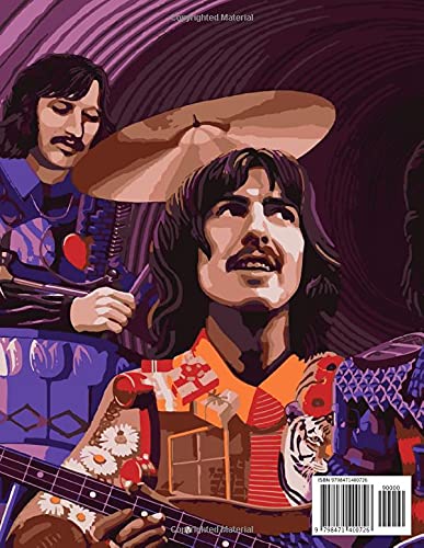 The Beatles Coloring Book: Interesting coloring book suitable for all ages, helping to reduce stress after studying, working tiring.– 30+ GIANT Great Pages with Premium Quality Images.