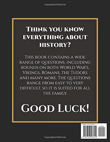 The Big History Quiz Book: Test Your History Knowledge With 750 Challenging Questions Covering All Periods of History (History meets crosswords)