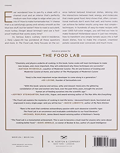 The Food Lab: Better Home Cooking Through Science