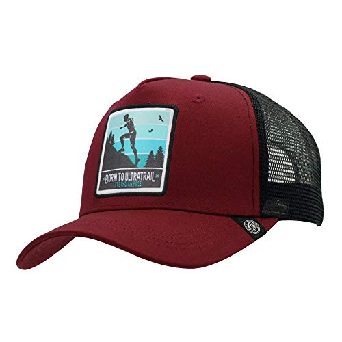 The Indian Face Gorra - Born to Ultratrail Red/Black