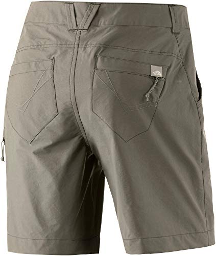 The North Face Exploration, Pantalones Cortos para Mujer, Marrón (Weimaraner Brown), 34