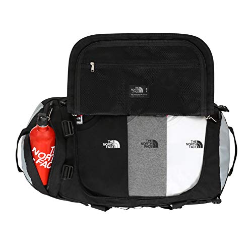 The North Face Gilman, Bolsa de Deporte - Negro/Gris, Tamaño Mediano