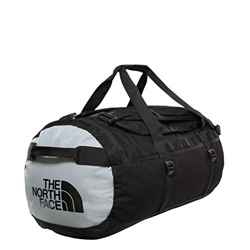 The North Face Gilman, Bolsa de Deporte - Negro/Gris, Tamaño Mediano