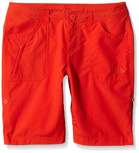 The North Face Horizon Sunnyside Pantalón Corto, Mujer, Rojo (Fiery Red), 34