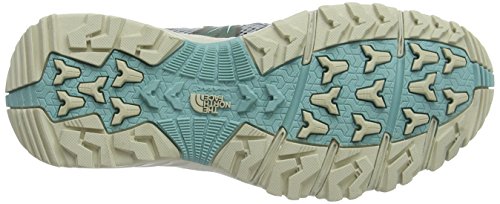 The North Face Litewave, Zapatillas de Senderismo Mujer, (Grey/Breeze Blue), 40.5 EU