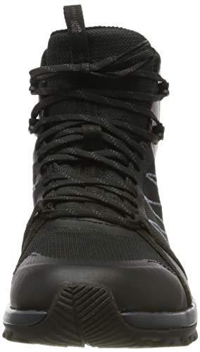 The North Face M LW Fp II Mid GTX, Botas de Senderismo Hombre, Negro (TNF Black/Ebony Grey CA0), 47 EU