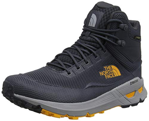 The North Face M Safien Mid GTX, Botas de Senderismo Hombre, Gris (Ebony Grey/Zinnia Orange C4T), 46 EU