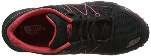 The North Face Storm MS, Botas de Senderismo Mujer, (Phantom Grey/Cayenne Red), 36.5 EU