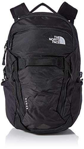 The North Face Surge, Mochila, Unisex adulto, Negro (TNF Black), Talla Única