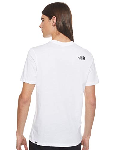 The North Face T92TX3 Camiseta Easy, Hombre, Blanco (Tnf White), M