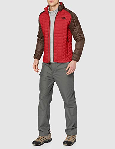 The North Face T93RXD Chaqueta deportiva Thermoball, Hombre, Rojo (Rage Red/Bitter), L