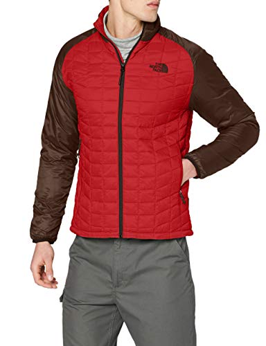 The North Face T93RXD Chaqueta deportiva Thermoball, Hombre, Rojo (Rage Red/Bitter), L